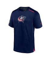 Fanatics Men's Navy Columbus Blue Jackets Authentic Pro Performance T-Shirt