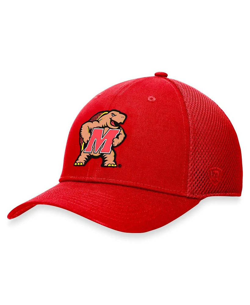 Top of the World Men's Red Maryland Terrapins Spacer Flex Hat