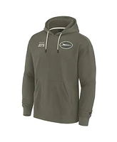 Fanatics Men's and Women's Signature Olive New York Jets Elements Super Soft Fleece Pullover Hoodie