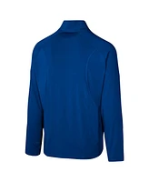 Outerstuff Men's Royal Indianapolis Colts Grind Iron Quarter-Zip Top