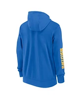 Jordan Men's Light Blue Ucla Bruins 2024 Sideline Full-Zip Hoodie