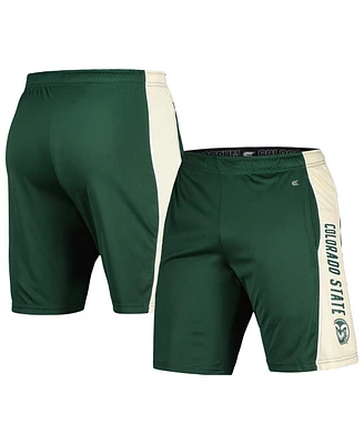Colosseum Men's Green Colorado State Rams Panel Shorts