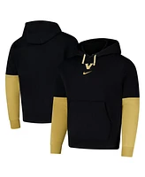 Nike Men's Black Vanderbilt Commodores 2024 Sideline Club Fleece Pullover Hoodie