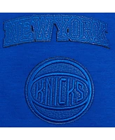 Pro Standard Women's Blue New York Knicks Triple Tonal Full-Zip Hoodie