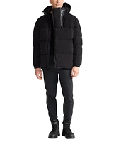 Tumi Men's Asymmetrical Zip Premium Down Fill Heavyweight Puffer