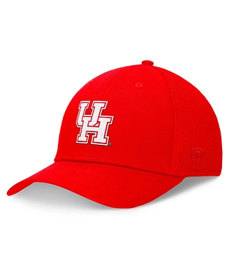 Top of the World Men's Red Houston Cougars Spacer Flex Hat