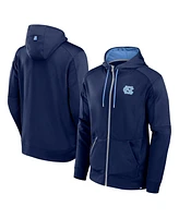 Fanatics Men's Navy North Carolina Tar Heels Defender Full-Zip Hoodie