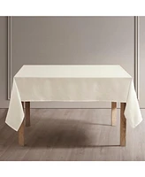 Half Price Drapes Light Cream Performance Twill Table Cloth