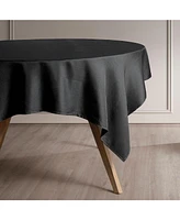 Half Price Drapes Black Performance Twill Table Cloth