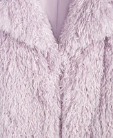 On 34th Women's Solid Faux-Fur Notch-Collar Jacket, Created for Macy's