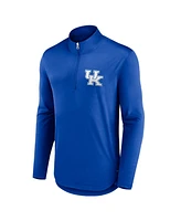 Fanatics Men's Royal Kentucky Wildcats Tough Minded Quarter-Zip Top