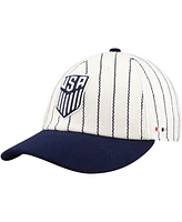 Fan Ink Men's and Women's White/Navy Usmnt Yankee Adjustable Hat