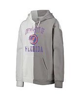 Gameday Couture Women's Gray/White Florida Gators Split Pullover Hoodie