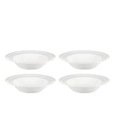 Lenox Tin Can Alley Rimmed Soup Bowls, Set of 4