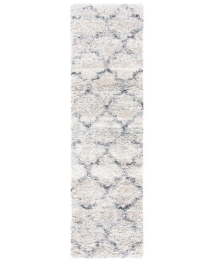 Safavieh Fontana Shag FNT888F 2'3"x10' Runner Area Rug