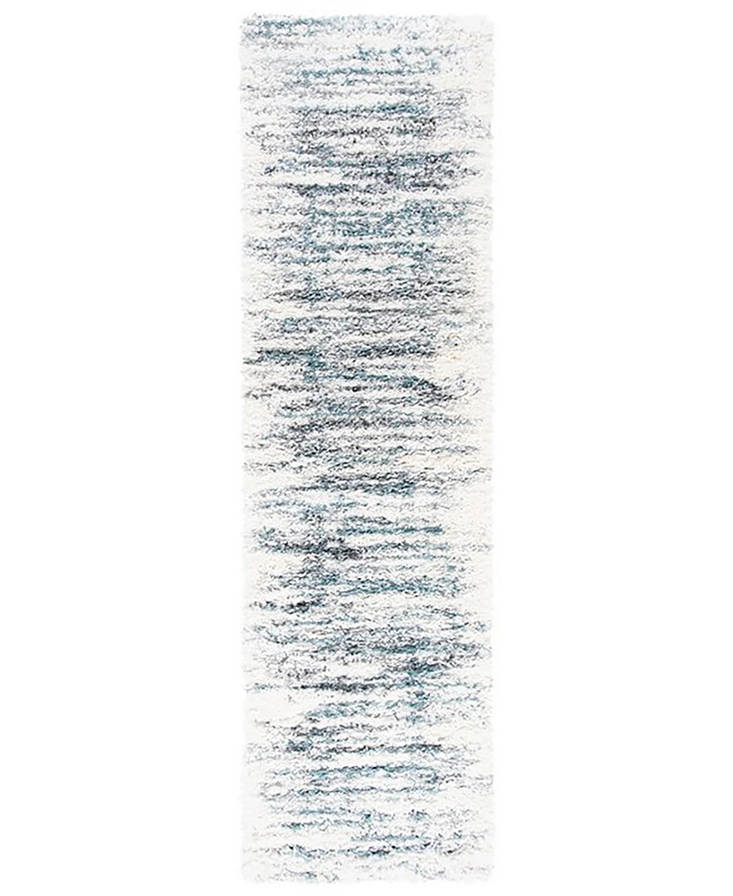 Safavieh Fontana Shag FNT850B 2'3"x12' Runner Area Rug