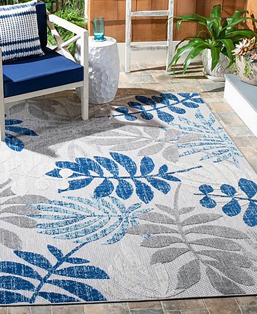 Safavieh Cabana Indoor/Outdoor CBN814F 6'7"x6'7" Square Area Rug