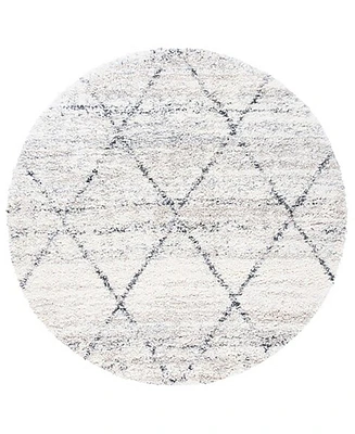 Safavieh Fontana Shag FNT886F 5'3"x5'3" Round Area Rug