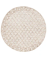 Safavieh Metro Iii MET357W 6'x6' Round Area Rug