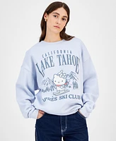 Grayson Threads, The Label Juniors' Hello Kitty Lake Tahoe Crewneck Sweatshirt