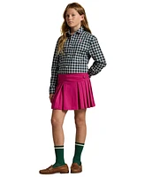 Polo Ralph Lauren Big Girls Pleated Ponte Skort