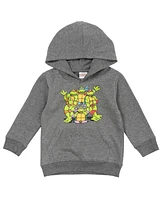 Teenage Mutant Ninja Turtles Toddler Boys Tmnt Leonardo Michelangelo Donatello Raphael Fleece Pullover Hoodie to
