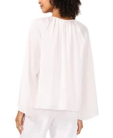 Vince Camuto Women's Flared-Sleeve V-Neck Top