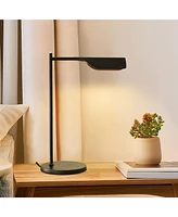 Brightech Leaf 16" Industrial Led Desk Lamp with Wireless Charging Pad
