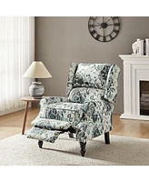 Asikli Manual Recliner with Wingback Design