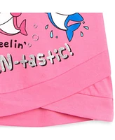 Pinkfong Baby Shark T-Shirt and Leggings Outfit Set Infant to Little Kid