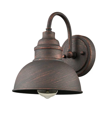 Moose Farmhouse Indoor/Outdoor Wall Sconce Metal Barn Light