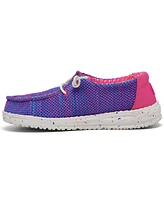 Hey Dude Toddler Girls Wendy Stretch Mesh Casual Moccasin Sneakers from Finish Line