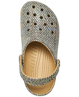 Crocs Women's Classic Tweed Clog Sandals from Finish Line