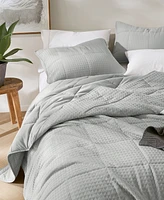510 Design Mina Waffle Weave Textured -Pc. Quilt Set