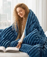510 Design Avril Fluffy Ribbed Plush -Pc. Comforter Set