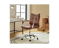 Hulala Home Modern Dwight Task Chair with Padded Arms