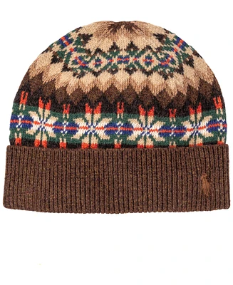 Polo Ralph Lauren Men's fair Isle beanie