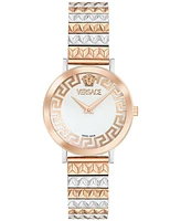 Versace Women's Swiss Daedalus Two-Tone Stainless Steel Bracelet Watch 35mm