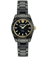 Versace Women's Swiss Dv One Mini Ceramic Bracelet Watch 28mm