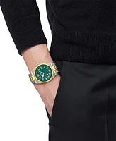 Versace Men's Swiss Two-Tone Stainless Steel Bracelet Watch 41mm