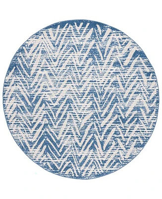 Safavieh Cottage Ii COT958N 6'7"x6'7" Round Area Rug