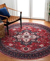 Safavieh Serapi Washable SEP560Q 5'3"x5'3" Round Area Rug