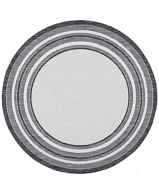 Safavieh Courtyard I CY84753712 4'x4' Round Area Rug