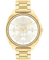 Coach Women's Kitt Gold-Tone Stainless Steel Bracelet Watch 38mm