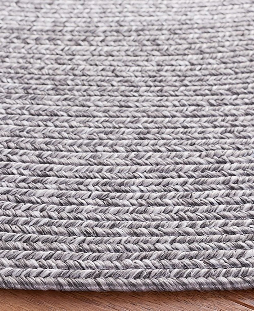 Safavieh Braided BRA220F 5'x5' Round Area Rug