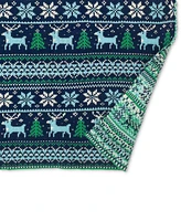 Macy's Thanksgiving Day Parade Tiptoe Reindeer Blanket, Created for Macy's