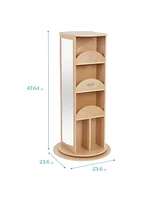 ECR4Kids Rotating Dress-Up Carousel, Natural, 1