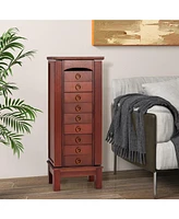 Givimo Large Capacity Jewelry Storage Cabinet with 9 Drawers