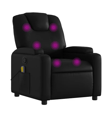 Massage Recliner Chair Faux Leather