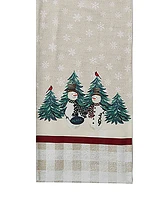 Avanti Country Snowman Polyester Runner, 14" x 72"